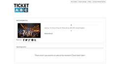 Desktop Screenshot of motionbristol.ticketabc.com