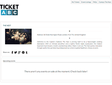 Tablet Screenshot of ilovethenest.ticketabc.com