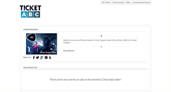 Desktop Screenshot of ansonrooms.ticketabc.com