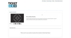 Desktop Screenshot of blackatlantic.ticketabc.com